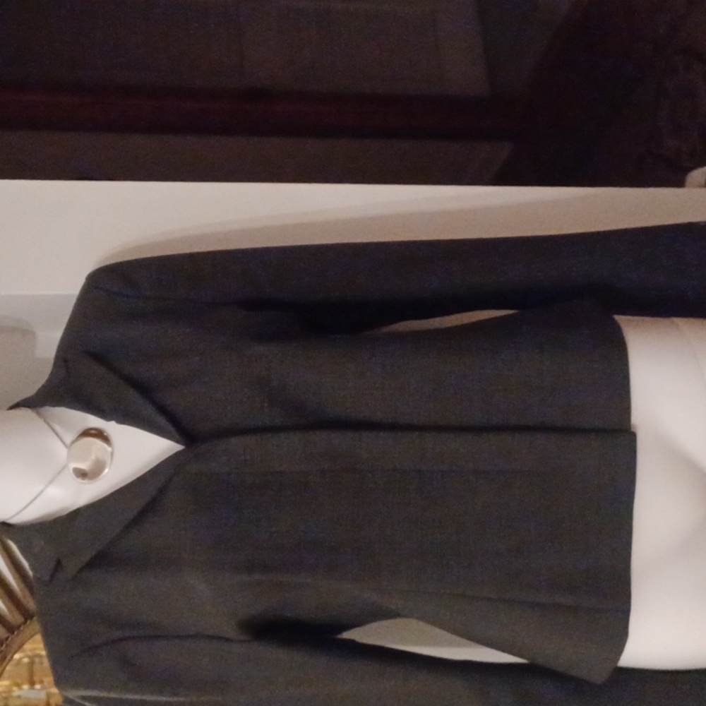 J Crew_Dark Charcoal Grey Fully Lined Blazer Sz (S)